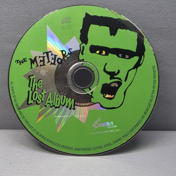 Other - The Meteors‎ Lost Album CD Psychobilly Rockabilly